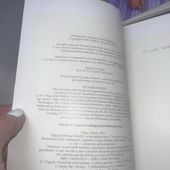 American Girl Felicity 6 books 2000 Publications Very Good Condition - Picture 10 of 10